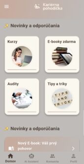 aplikácia kariérny poradca